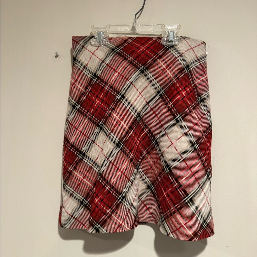 H & M plaid skirt